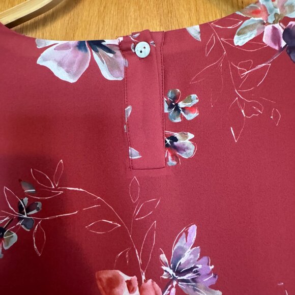 NWOT J JILL RUST MIDI DRESS SIZE LARGE - Picture 3 of 8